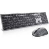 DELL KM7321W klávesnice Obsahuje myš Kancelář RF bezdrátové + Bluetooth QWERTY Britská angličtina Šedá, Titanová