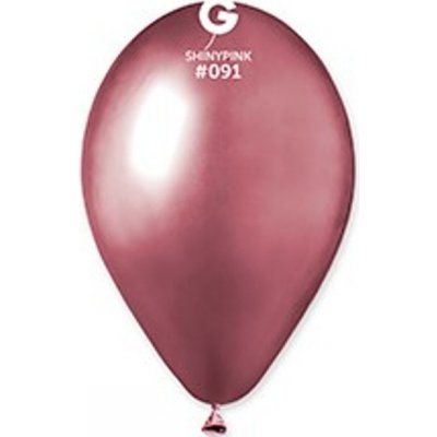 Smart balloons BALÓNIK chromový latexový ružový 33cm