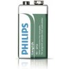Philips baterie 9V LongLife zinkochloridová - 1ks 6F22L1F-10