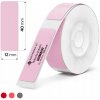 Niimbot etikety RP 12 × 40 mm 160 ks Pink na D11 a D110
