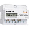 Trojfázový elektromer 400V 100A DIN TH35 LCD podružný merač 7P Qoltec