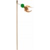 COMFY Hračka pre mačky udica s pierkami 50 cm