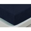 XPOSE® Froté plachta Exclusive - tmavo modrá 90x200 cm, Froté