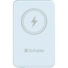 VERBATIM Powerbanka Charge 'n' Go, Magnetická, 5000 mAh, USB-C, Modrá