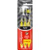 Colgate Zig Zag Charcoal zubná kefka, medium, 3 ks