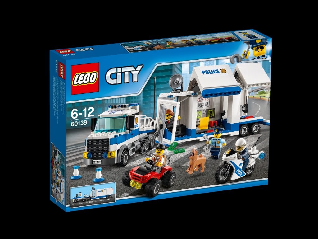 LEGO® City 60139 Mobilné veliteľské centrum od 61,9 € - Heureka.sk