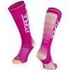 Force ponožky F COMPRESS fialovo-marhuľový