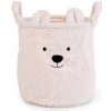 Childhome Kôš Teddy Off White 30x30x30cm