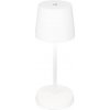 Briloner Briloner 7423016 - LED Stmievateľná nabíjacia stolná lampa LED/2,6W/5V IP44 biela BL1904 + záruka 3 roky zadarmo