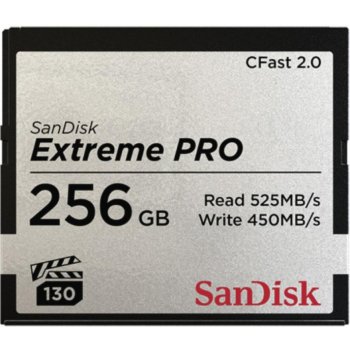 SanDisk Extreme Pro CF 256GB SDCFSP-256G-G46D