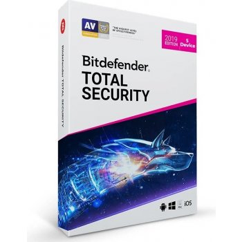 Bitdefender Total Security – 12 mes. 5 lic.
