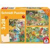 Schmidt puzzle Dinosaury 3x24 dielikov
