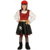 Pirátka - kostým pre deti - vek 10 - 12 rokov - 142 - 148 cm