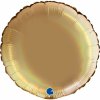 Grabo Nafukovací balónik guľatý 46 cm holografický zlatý