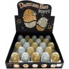 Teddies Sliz - hmota vajce trblietavé glitter 7cm asst 2 farby