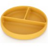 PETITE&MARS Tanierik silikónový deliaci okrúhly Take&Match Intense Ochre 6m+