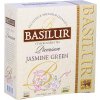 BASILUR Premium Jasmine Green, zelený prémiový cejlónsky čaj s jazmínom. 100 porcií