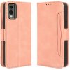 PROTEMIO 59633 SLOT Peňaženkový obal pre Nokia C32 ružový