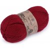 Pletacia priadza Melange Wool 100 g - 1 ks 5 (2117) červená