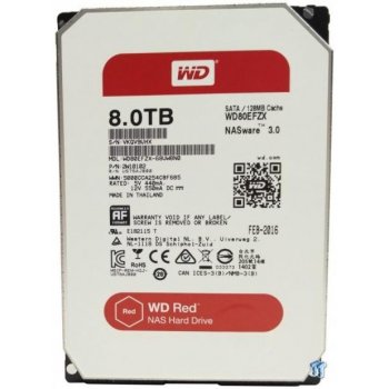 WD Red 8TB, WD80EFZX