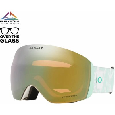 Snowboardové okuliare Oakley Flight Deck L jasmine crystal | prizm sage gold 24 - Odosielame do 24 hodín