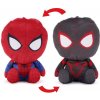HOLLYWOOD Plyšová obojstranná postavička - Spider-Man a Miles Morales - Marvel - 28 cm
