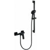 NOVASERVIS - Kúpeľňová súprava sprchová Nobless Ego, čierna 43061KIT,5
