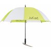 Jucad Telescopic Umbrella zelená-biela