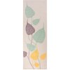Bodhi Leela Leaves 3C Farba: strieborná (silver cloud) 183 x 60 cm | 4,5 mm | 1 kg