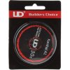 UD YOUDE Technology UD drôt Flat Ribbon Wire 0,5*0,1mm Kanthal A1 dĺžka drôtu: 0,5m, AGW: Flat Ribbon 0,5*0,1mm