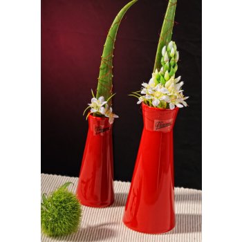 Kapucín váza 16 cm červená od 3,1 € - Heureka.sk