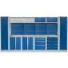AHProfi Kvalitní PROFI BLUE dílenský nábytek 3920 x 495 x 2000 mm - MTGS1300BB7