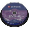 Verbatim DVD+R 4,7GB 16x, 10ks