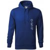 Hory bicykel úsmev - Mikina pánska Cape s kapucňou - 2XL ( Kráľovská modrá )
