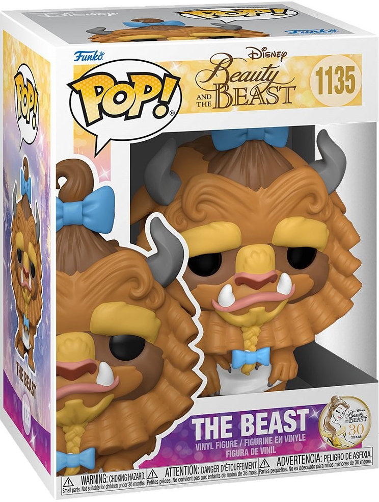 Funko POP! 1135 Disney Beauty and the Beast Beast with Curls