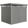 Biohort HighLine H3 plechový domček 275 x 235 x 222 cm, sivý kremeň metalický, NOVINKA