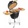 Buschbeck Keramický gril Kamado XL Set, čierna, 130 x 121 x 73 cm