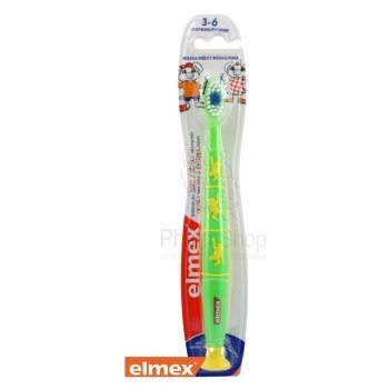 Elmex Detská zubná kefka 3-6 rokov soft