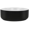 ArtCom Keramické umývadlo CFP 6259 SIMPLE 8 | biely mat/čierny mat 36 cm