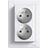 Schneider Electric Schneider ASFORA 2-zásuvka biela EPH9800121