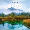Poznámkový kalendář Alpy 2026 - nástěnný kalendář -