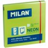 Blok samolepiaci MILAN, 76x76, neon zelený