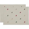 Podtácky pod taniere Christmas Hearts Embroidery 33 x 48 cm 2 ks