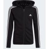Detská mikina Essentials 3 Stripes Full-Zip Jr IC3634 - Adidas 140 cm