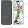 LCD Samsung Galaxy S20 Plus (G985, G986) a dotyk s krytom modrým Originál