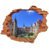 Foto fotografie diera na stenu Poľsko zámok moszna 90x70 cm