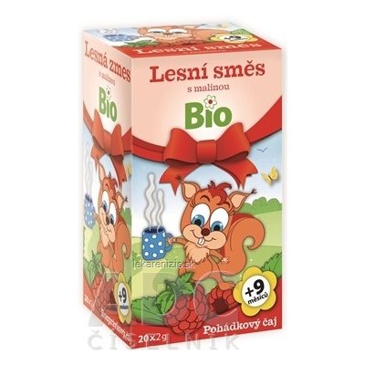 APOTHEKE ROZPRÁVKA Lesná zmes s malinou Bio ovocný čaj 20x2 g