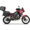 Kompletná sada čiernych hliníkových kufrov SHAD TERRA BLACK, 37L topcase 36L/47L bočné kufre, vrátane montážnej sady a platne SHAD HONDA CRF 1100 Africa Twin