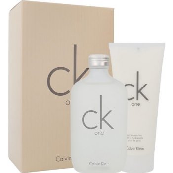 Calvin Klein CK One EDT 200 ml + telové mlieko 200 ml darčeková sada