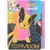 Top Model Kreatívna sada Magic Scratch Book